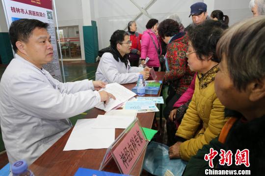桂林市脑卒中高危人群筛查雨中启动 三千居民将获益