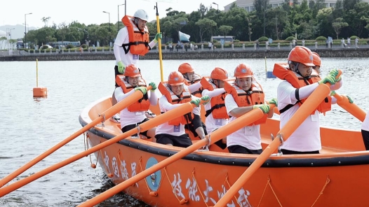 工视频丨速度与激情！第六届中国海员技能大比武水上操艇开赛